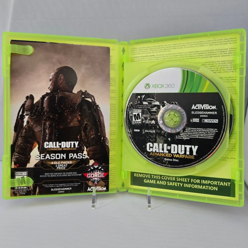 Call of Duty Advanced Warfare Day Zero Edition - Xbox 360 - CIB Tested & Working - Picture 2 of 11